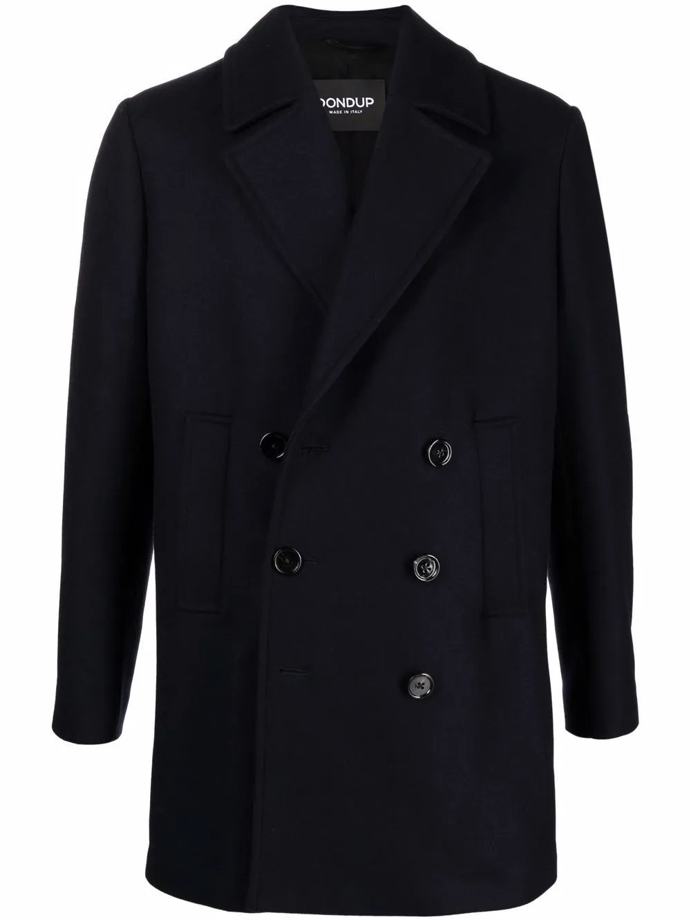 tailored double breasted coat