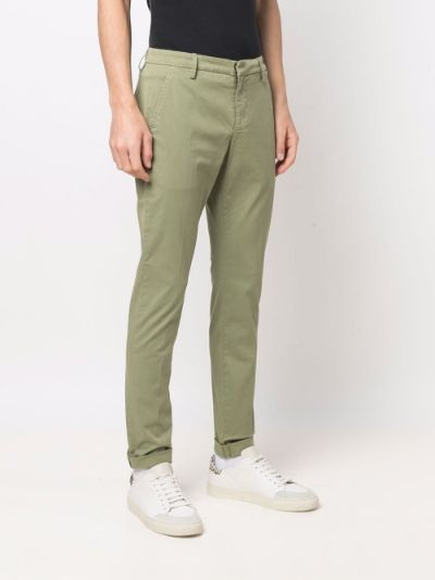 slim fit cotton pants