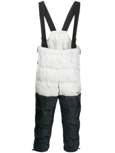Doublet padded colour-block trousers 