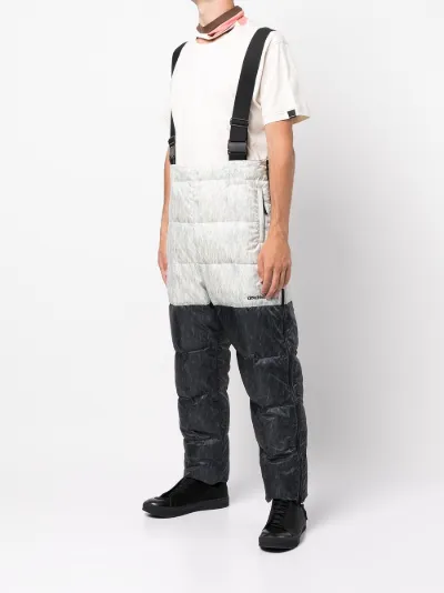 Doublet padded colour-block trousers 