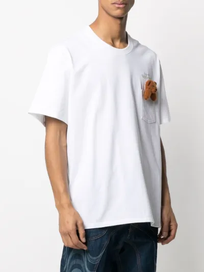teddy-bear cotton T-shirt | Doublet 