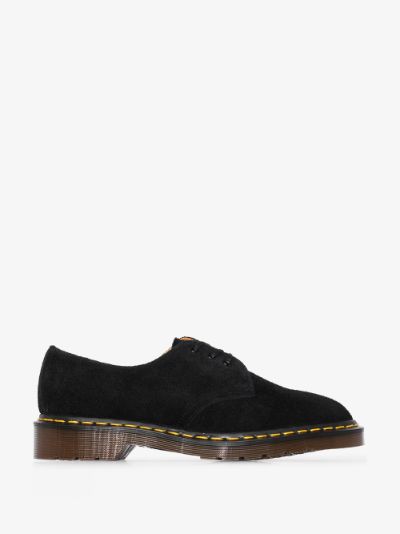black suede oxford shoes