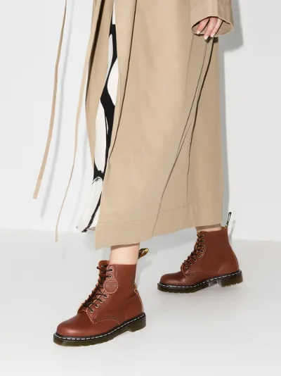 dr martens pascal brown