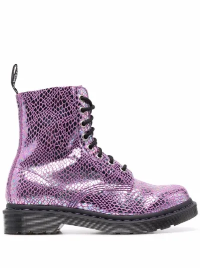 snake effect boots