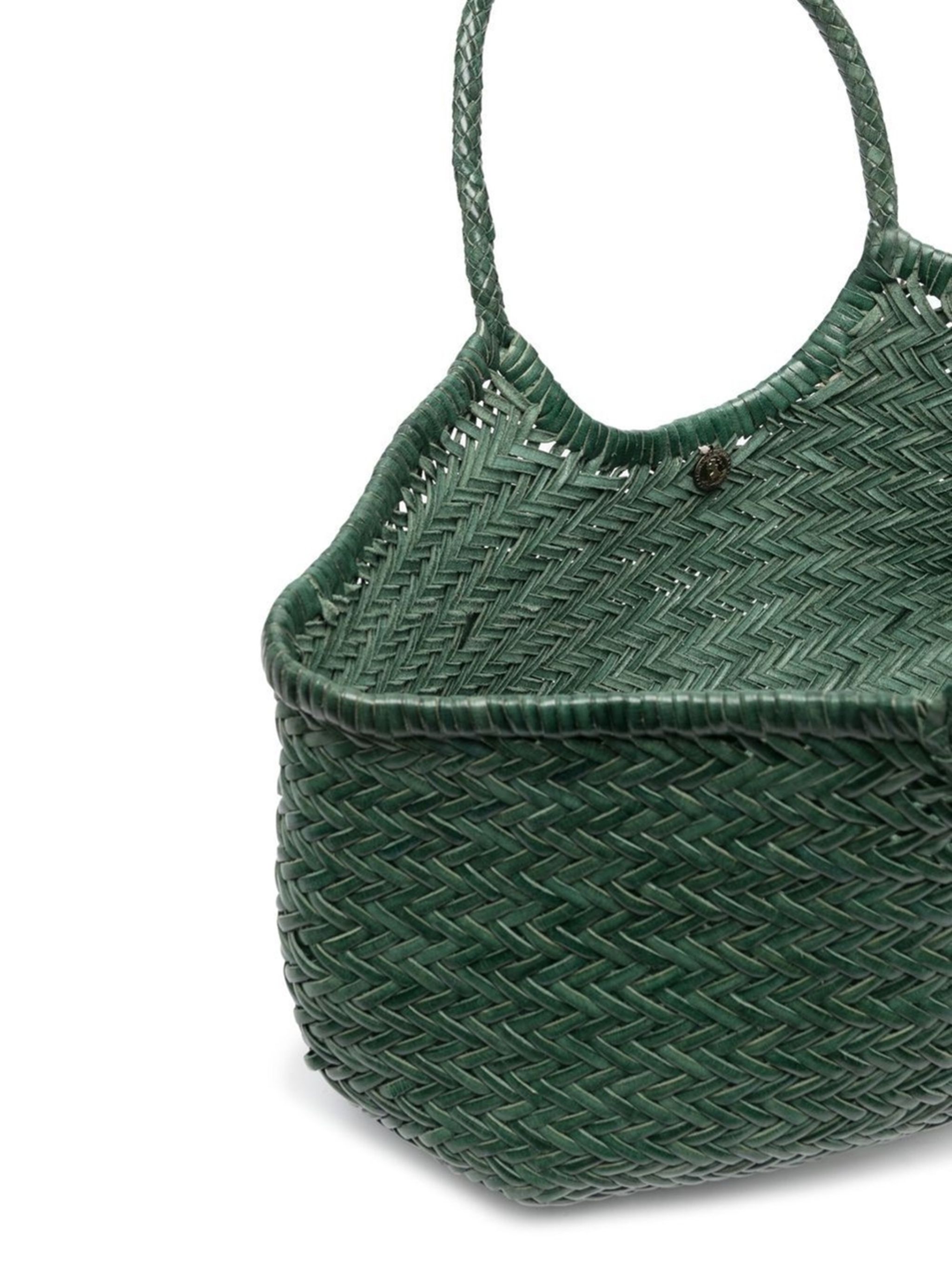 Nantucket interwoven leather tote bag | DRAGON DIFFUSION | Eraldo.com