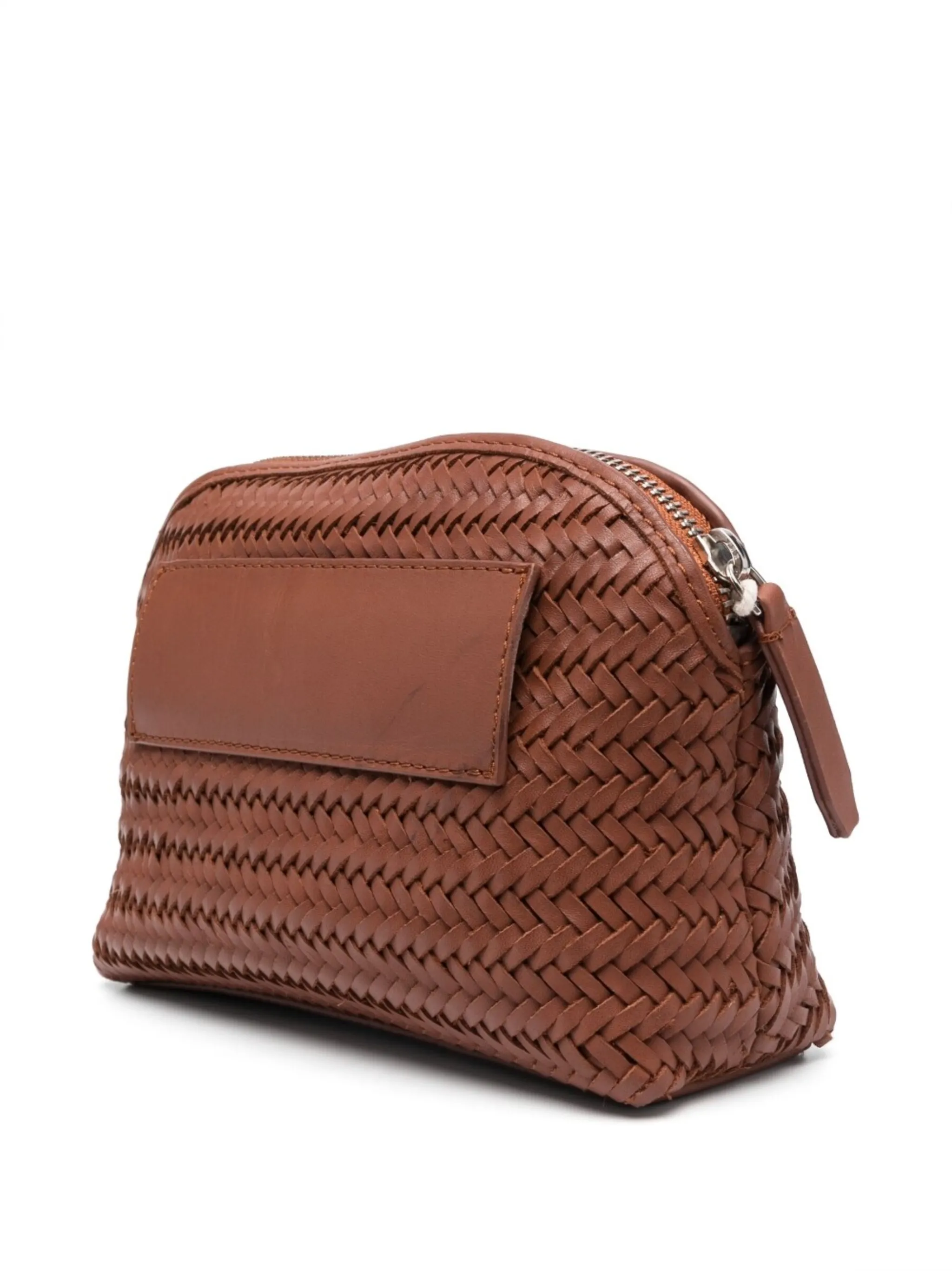 Small woven leather crossbody bag DRAGON DIFFUSION JP
