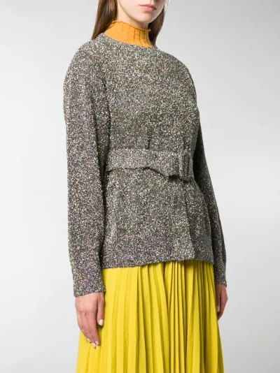 metallic jumper