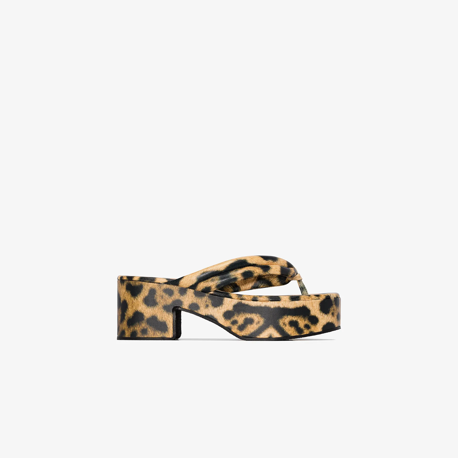 cheetah print platform shoes