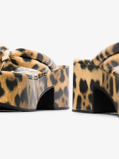 cheetah print platform shoes