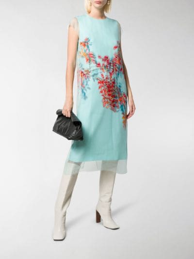 Dries Van Noten floral sleeveless dress 