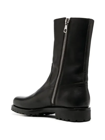 dries van noten leather boots