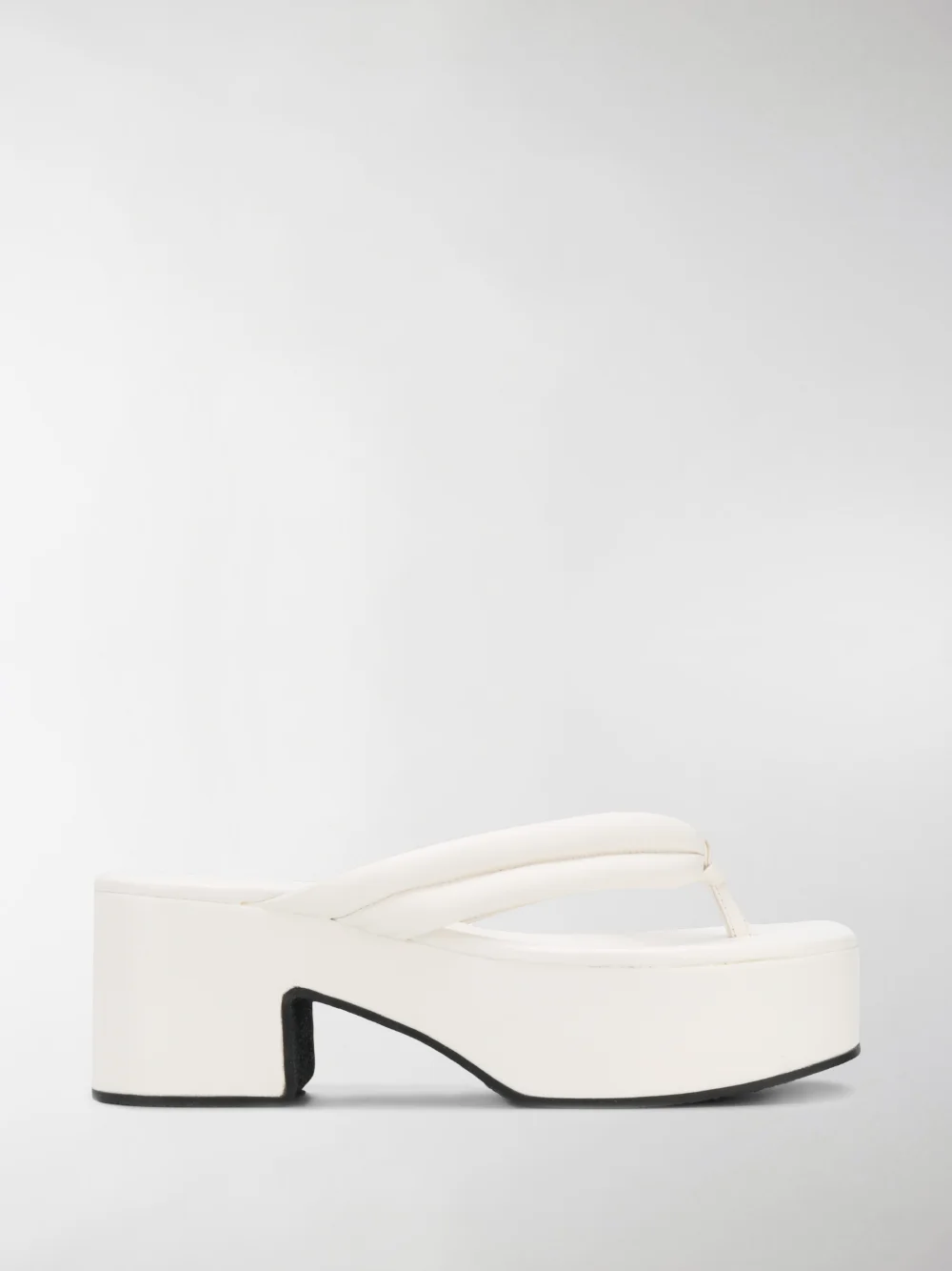 dries van noten leather platform sandals