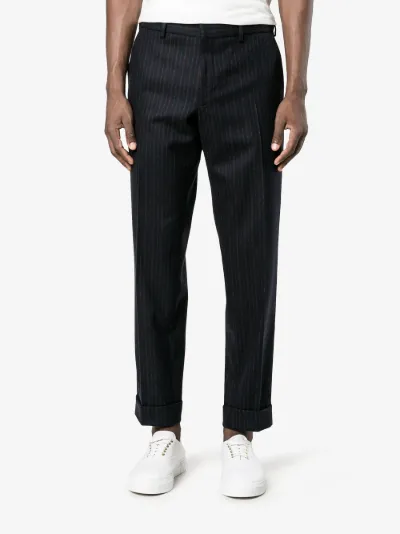dries van noten striped pants