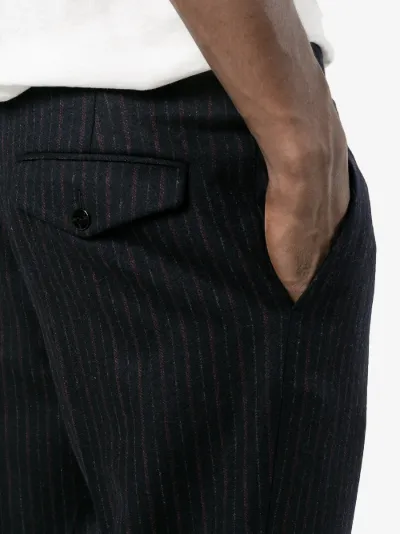 dries van noten striped pants