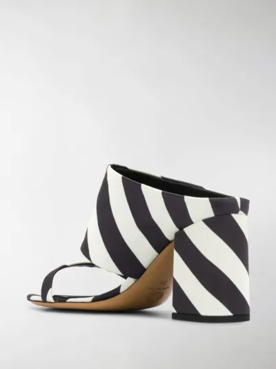 striped mules