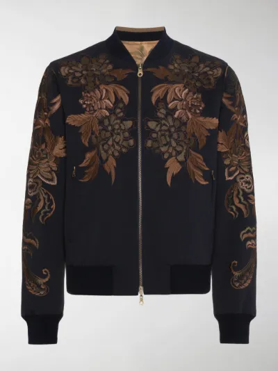 Dries Van Noten - Vinny reversible bomber jacket