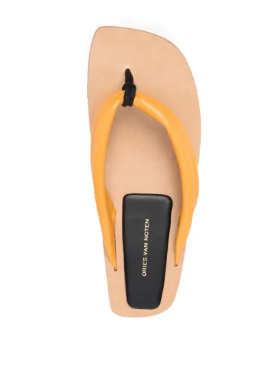 wide strap flip flops