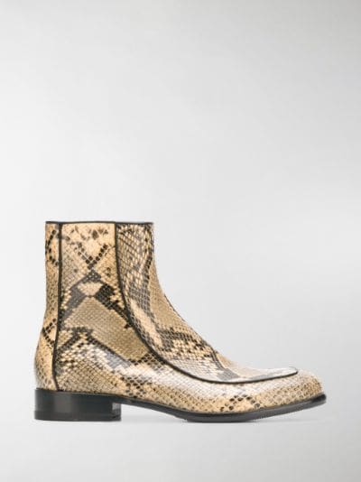 dries van noten croc boots