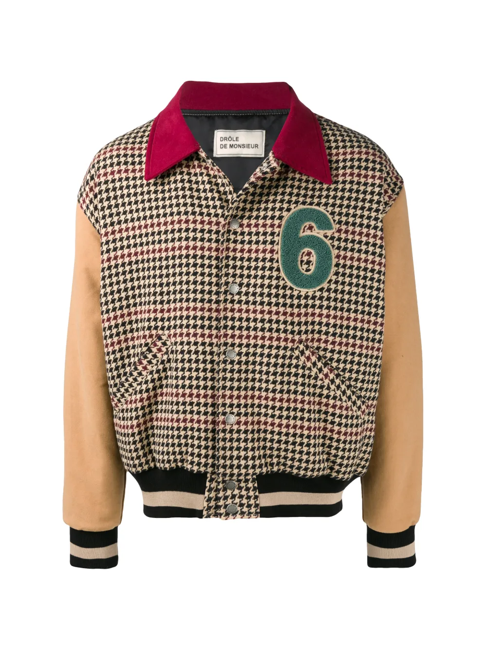 Drole de 2025 monsieur varsity jacket