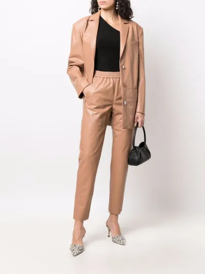 Pantaloni crop in pelle | Drome | Eraldo.com