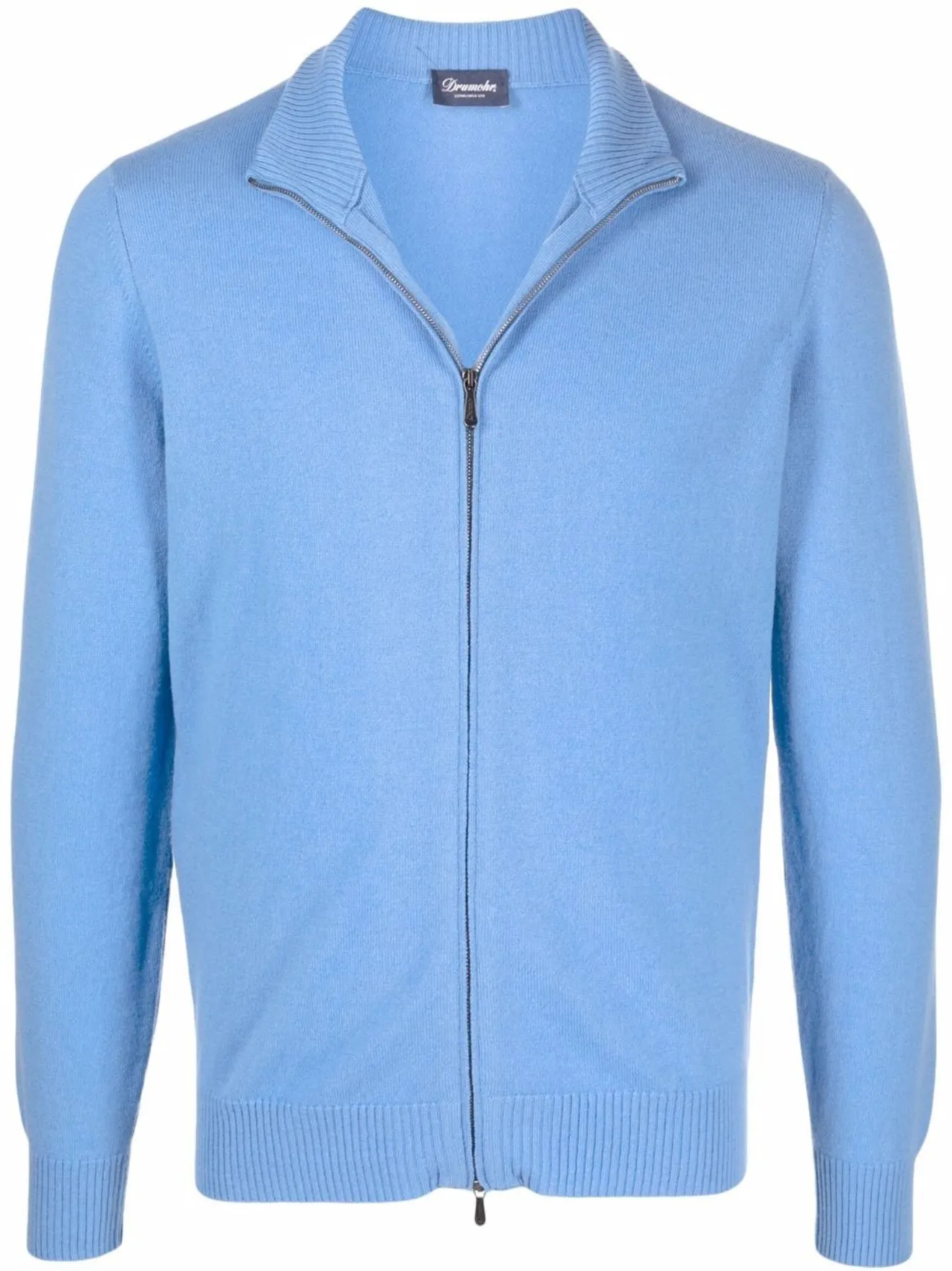 cashmere zip jumper