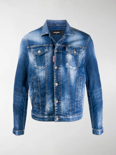 denim jacket dsquared2