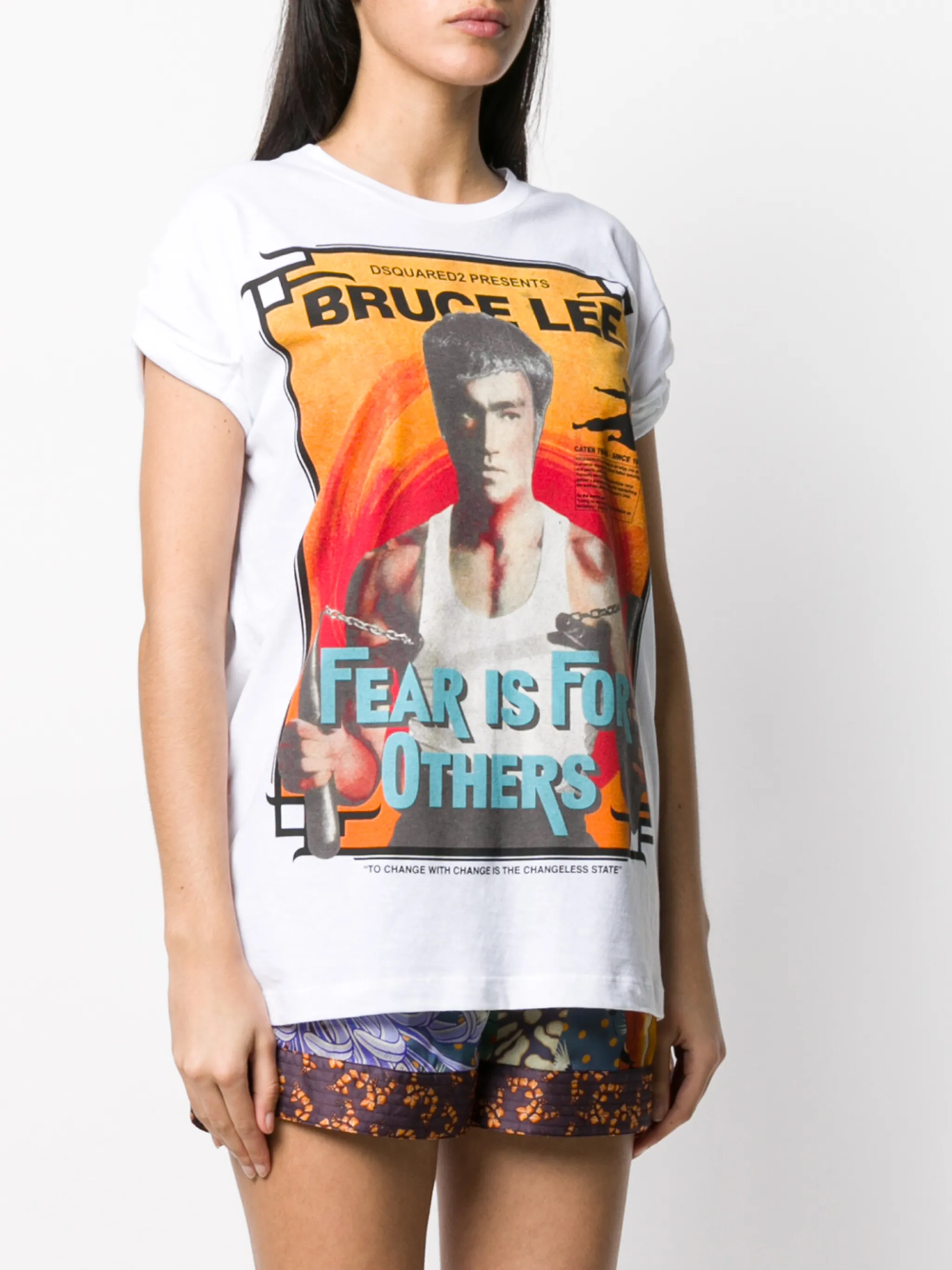 楽天市場】【中古】DSQUARED2 20SS「BRUCE LEE T-SHIRT」ブルー