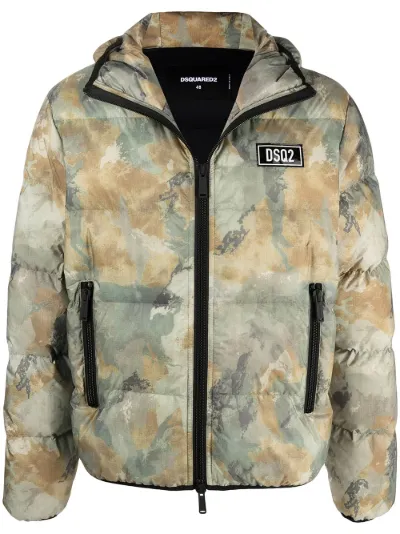 down camo jacket