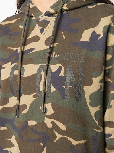 army print sweatshirt