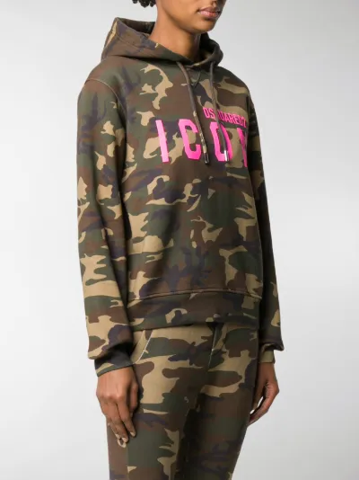 snipes hoodie camouflage