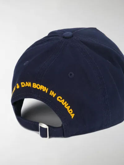 dsquared canadian flag cap