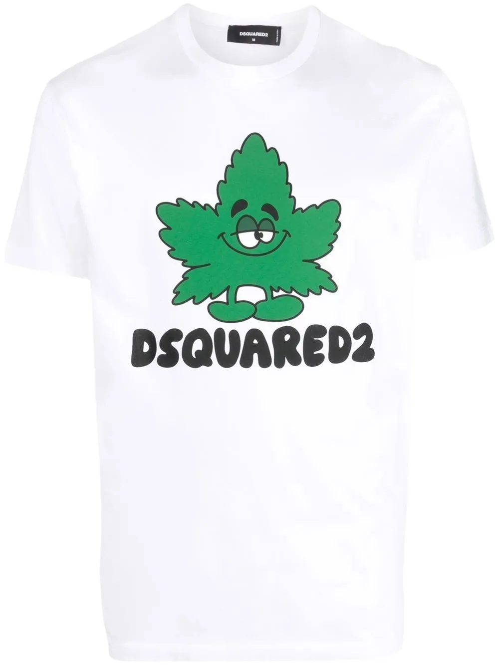 DSQUARED2 cartoon and logo print t shirt Eraldo DE