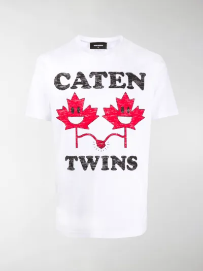 Dsquared2 Caten Twins print T-shirt 
