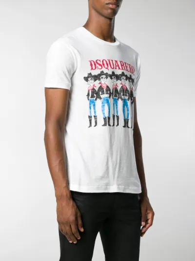 dsquared western shirt 