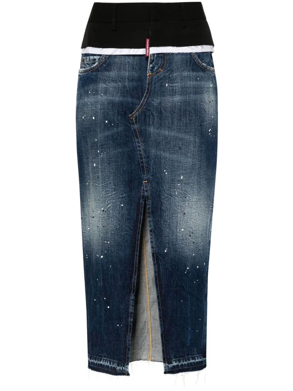 DSQUARED2 Cut That Boy denim skirt Eraldo UK