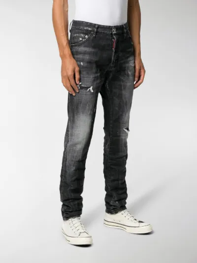 dsquared2 straight jeans