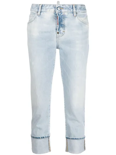 dsquared2 cropped jeans