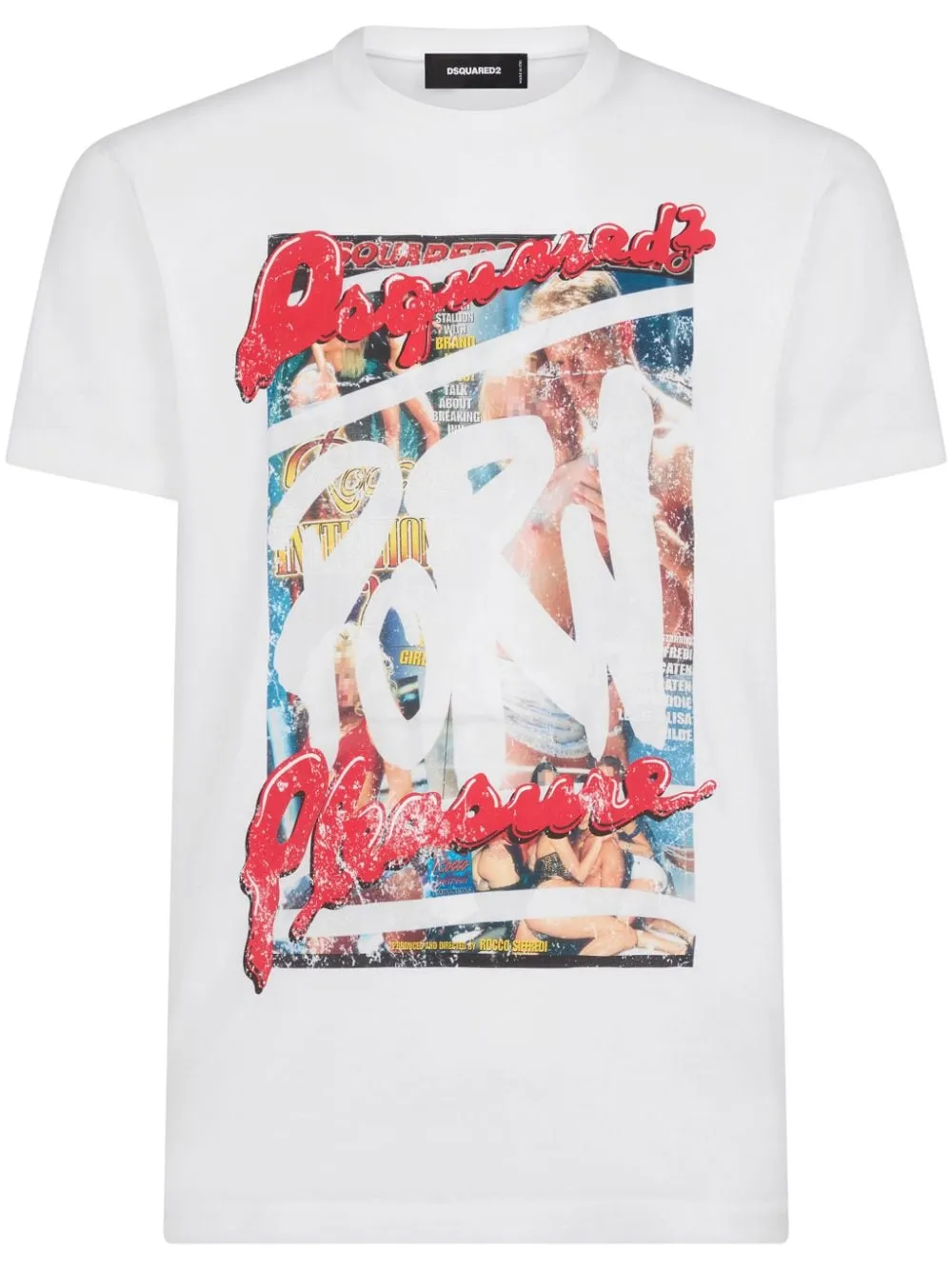 Dsquared2 printed t shirt best sale