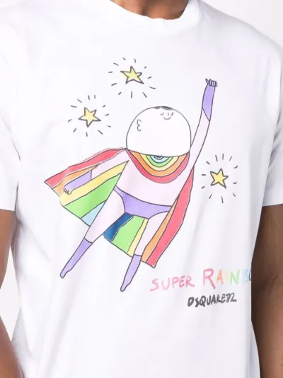 graphic-print T-shirt | Dsquared2 