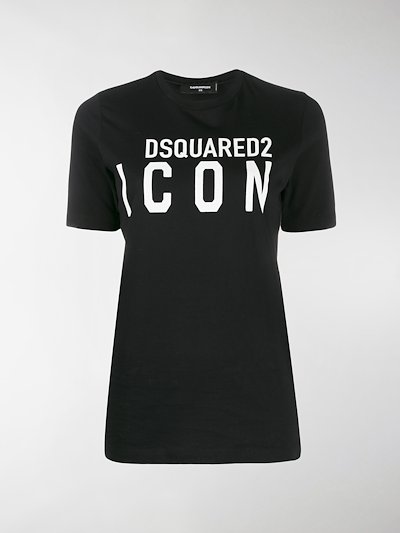 Sale Dsquared2 Icon Logo T Shirt Black Modes