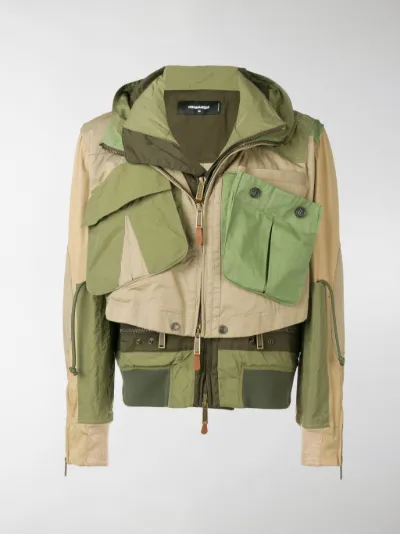 dsquared military jacket