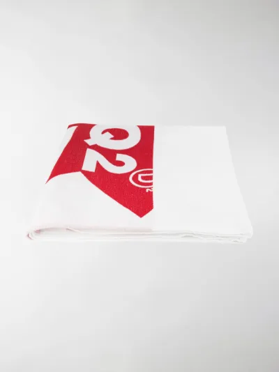 Dsquared2 - logo beach towel