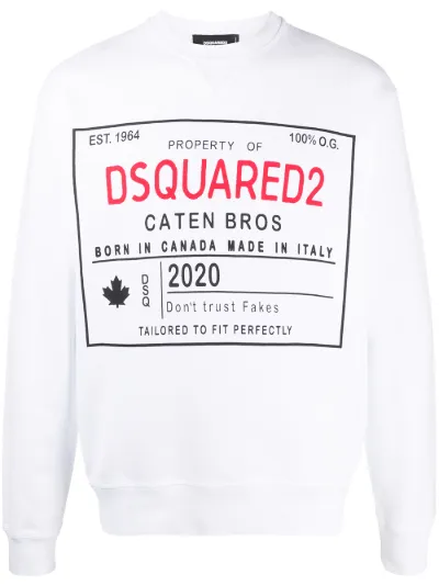 Dsquared2 caten cheap bros sweatshirt