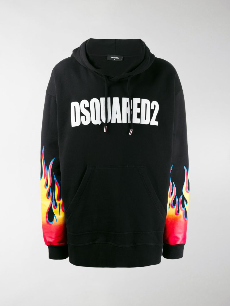 flame hoodie