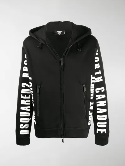 dsquared2 black hoodie