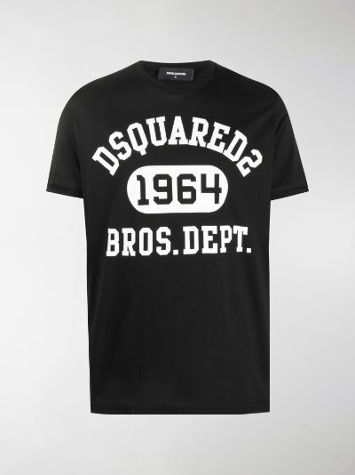 dsquared2 text logo short sleeve t shirt