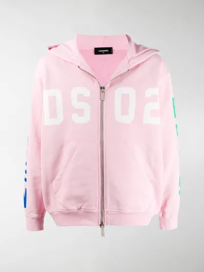 dsquared2 pink hoodie
