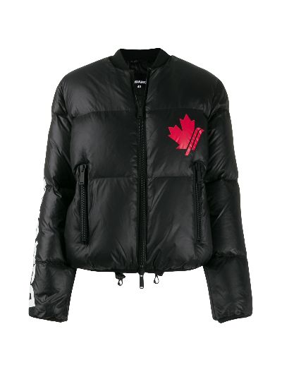 Dsquared2 Maple leaf padded jacket | Eraldo.com US