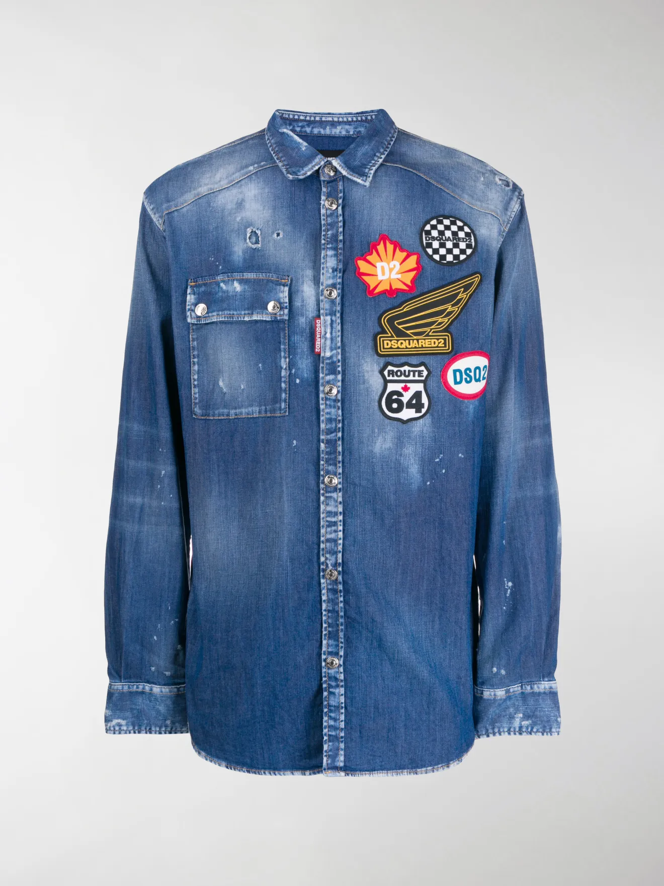dsquared denim shirt