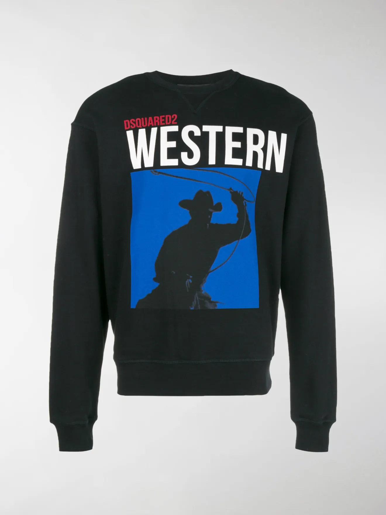 dsquared2 western sweatshirt